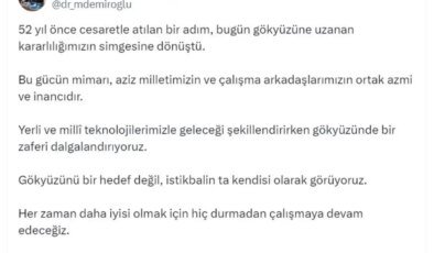 TUSAŞ Genel Müdürü Demiroğlu: Daha İyisi İçin Çalışmaya Devam