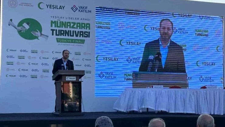 Yeşilay Liseler Arası Münazara Turnuvası’nın Türkiye Finali Gerçekleşti