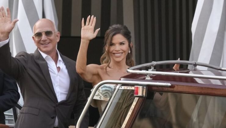 Yılın düğünü: Jeff Bezos ve Lauren Sanchez evlendi