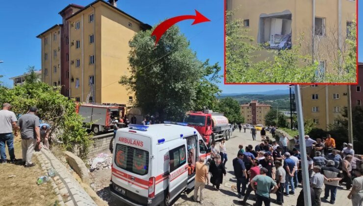 Zonguldak’ta bir apartmanda doğal gaz patlaması: 3’ü ağır 7 kişi yaralandı
