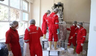 Adıyaman Lisesi Öğrencilerinden 5 Milyon Liralık Boya Üretimi