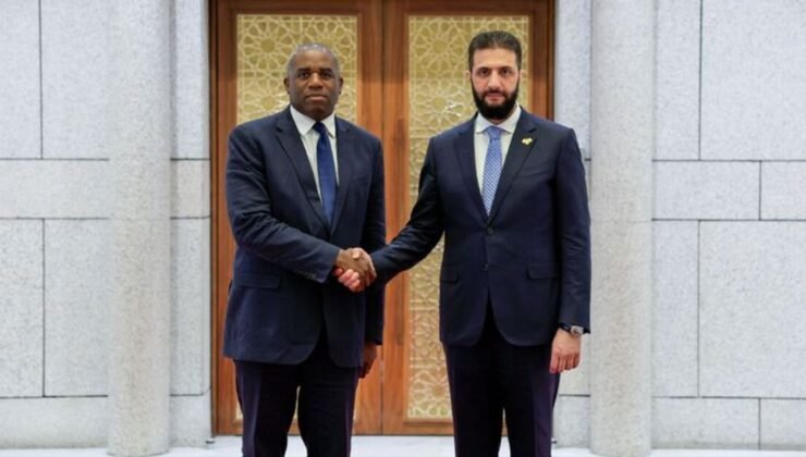 Ahmed Şara David Lammy ile görüştü