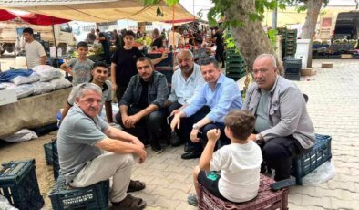 AK Parti Adıyaman İlçe Başkanı Esnafla Bir Araya Geldi