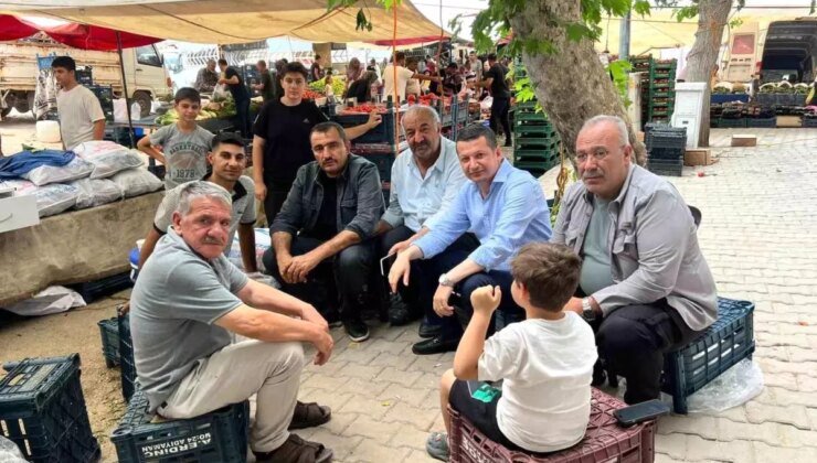 AK Parti Adıyaman İlçe Başkanı Esnafla Bir Araya Geldi