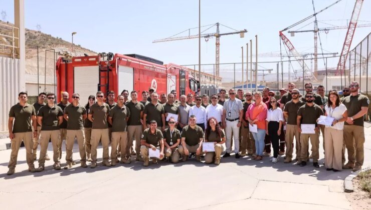 Akkuyu NGS’de Orman Yangınlarıyla Mücadele Eğitimi Tamamlandı