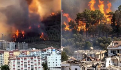 Alevler saatlerdir söndürülemiyor! Hatay’dan gelen görüntüler korkunç