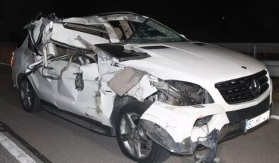 Amasya’da Tır ile Otomobil Çarpıştı: 1 Yaralı