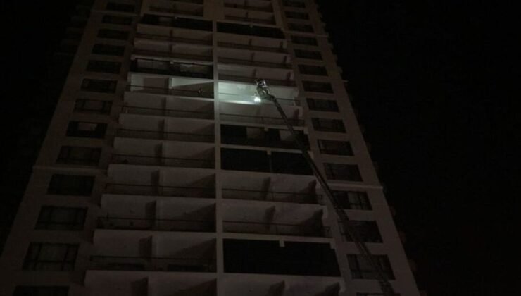 Ankara’da 26 katlı binada yangın