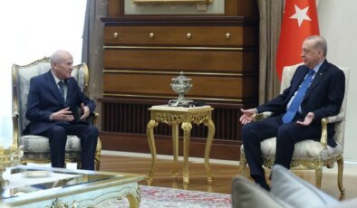 Ankara’da sürpriz görüşme! Cumhurbaşkanı Erdoğan, Bahçeli’yi kabul etti