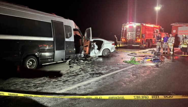 Ankara’da trafik kazası: 1 ölü, 1 yaralı