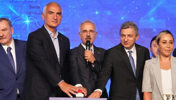 Antalya-Alanya Otoyolu’nun temeli atıldı