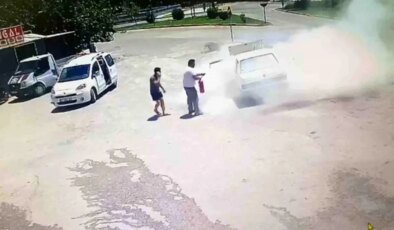 Antalya’da LPG’li Araçta Yangın: Esnafın Kahramanlığı