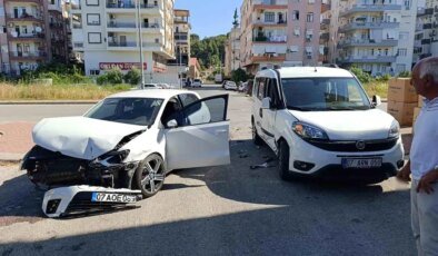 Antalya’da Trafik Kazası: 1 Yaralı