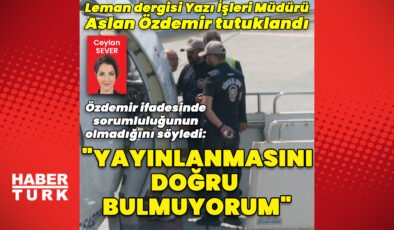 Aslan Özdemir tutuklandı