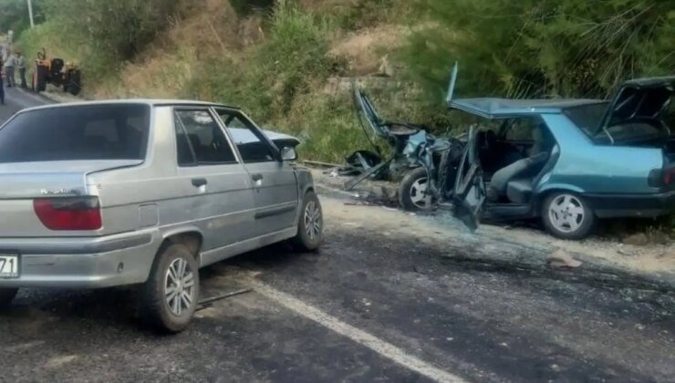 Aydın’da Kafa Kafaya Çarpışma: 3 Yaralı