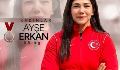 Ayşe Erkan, U20 Avrupa Güreş Şampiyonası’nda Bronz Madalya Kazandı