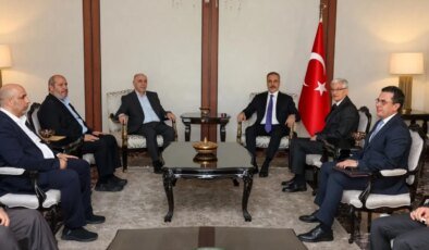 Bakan Fidan Hamas heyetiyle Ankara’da görüştü