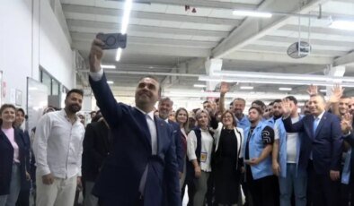 Bakan Kacır Kilis’te Tekstil İşçileriyle Buluştu