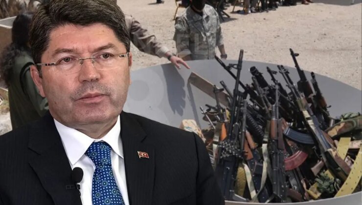 Bakan Tunç, PKK’nın silah yakmasını böyle yorumladı: Bugün kardeşliğimize vurulan hançer çıkarıldı