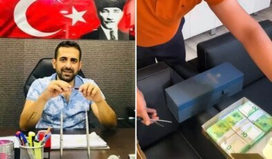 Baklava kutusunda 110 bin euro rüşvet iddiasıyla gözaltına alınan başkan yardımcısı tutuklandı