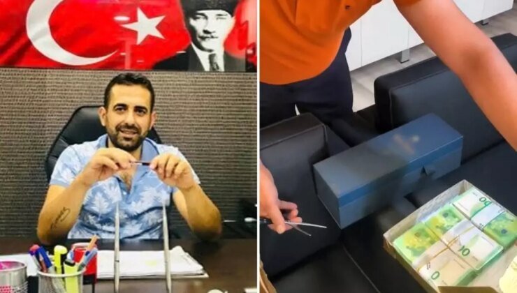 Baklava kutusunda 110 bin euro rüşvet iddiasıyla gözaltına alınan başkan yardımcısı tutuklandı