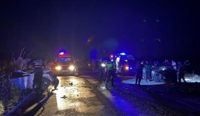 Balıkesir’de zincirleme kaza: 9 yaralı