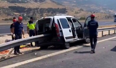 Bariyer motordan girdi, bagajdan çıktı: 2 kişi hayatını kaybetti