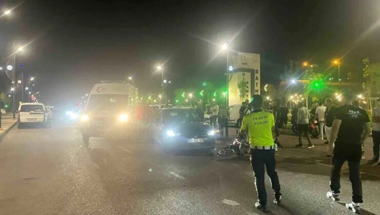 Batman’da Trafik Kazası: 1 Yaralı