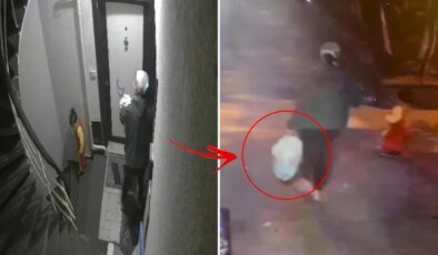 Bebeğini poşetle çöpe atıp ölüme terk etti