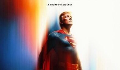 Beyaz Saray, Trump’ı ‘Superman’ olarak paylaştı