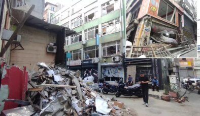 Beyoğlu’nda patlamanın yarattığı hasar gün ağarınca ortaya çıktı