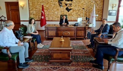 Beypazarı Kaymakamı, Ankara Kalkınma Ajansı Yetkililerini Ağırladı