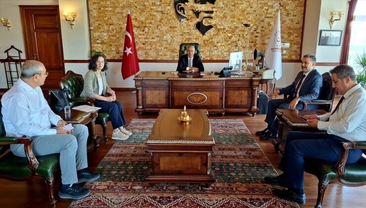 Beypazarı Kaymakamı, Ankara Kalkınma Ajansı Yetkililerini Ağırladı