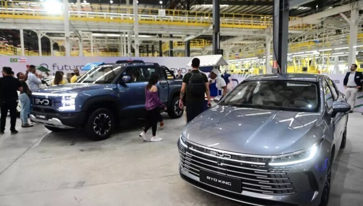 BYD, Brezilya’daki Fabrikasında İlk Binek Aracını Üretti