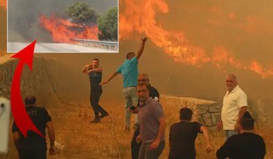 Çeşme ve Ödemiş’teki yangınlar büyüdü! Otoyol çevresi alev alev, can kaybı var