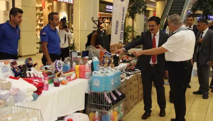 Ceza İnfaz Kurumları Ürün ve El Sanatları Sergisi Açıldı