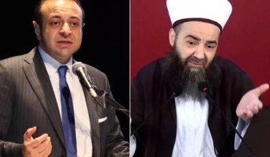 Cübbeli Ahmet ile Egemen Bağış birbirine girdi: Yanmaz kefen pazarlayıcısı