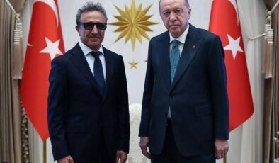 Cumhurbaşkanı Erdoğan, Hamdi Ulukaya’yı kabul etti