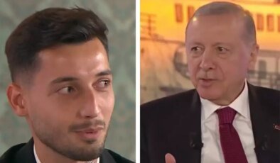 Cumhurbaşkanı Erdoğan ile futbolcu Tayyip Talha arasında dikkat çeken diyalog