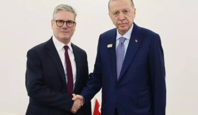 Cumhurbaşkanı Erdoğan, İngiltere Başbakanı Starmer ile Eurofighter ihracatını görüştü