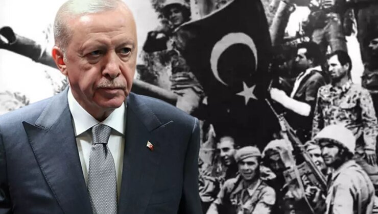 Cumhurbaşkanı Erdoğan’dan Kıbrıs Barış Harekatı mesajı