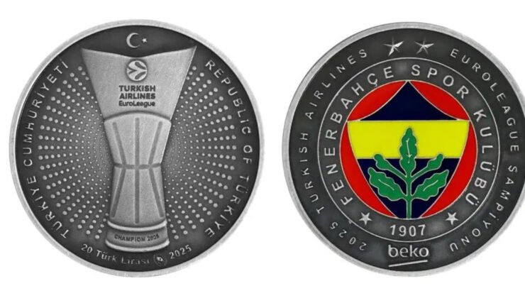 Darphane’den Euroleague zaferine özel para
