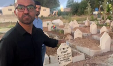 Defnedilen cenazeyi gece yarısı izinsiz şekilde başka bir mezara taşıdılar