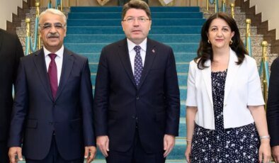 DEM Parti heyeti, Adalet Bakanı Tunç ile görüştü: Süreçte komisyon aşamasına geçildi