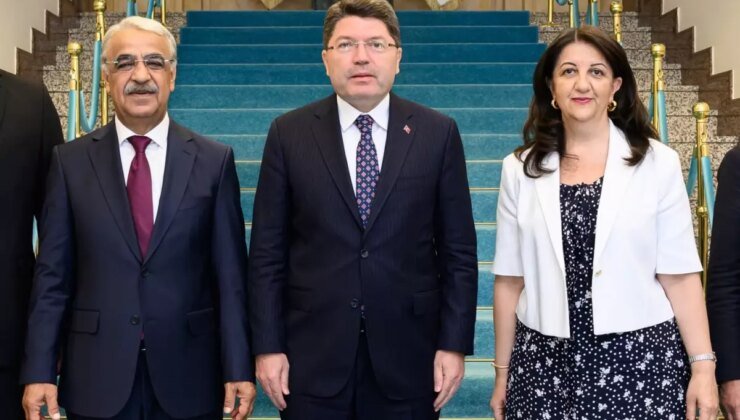 DEM Parti heyeti, Adalet Bakanı Tunç ile görüştü: Süreçte komisyon aşamasına geçildi