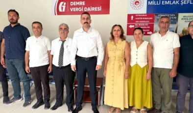 Demre’de Yeni Vergi Dairesi Müdürlüğü Faaliyete Geçti