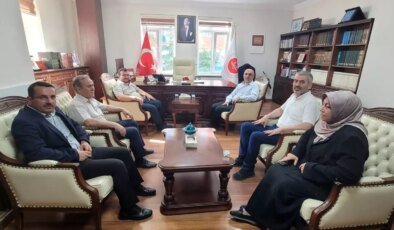 Diyanet Emekli Hac Daire Başkanı Sarı’dan Müftü İmamoğlu’na Ziyaret