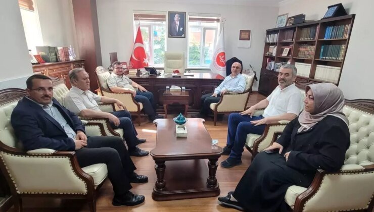 Diyanet Emekli Hac Daire Başkanı Sarı’dan Müftü İmamoğlu’na Ziyaret