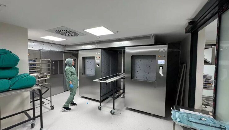 Diyarbakır Hastanesinde Sterilizasyon Birimi Yenilendi