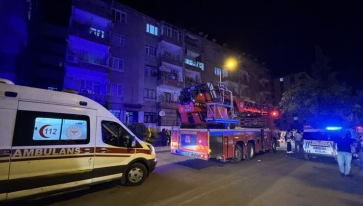 Diyarbakır’da sallandığı ihbarı yapılan 5 katlı bina tahliye edildi